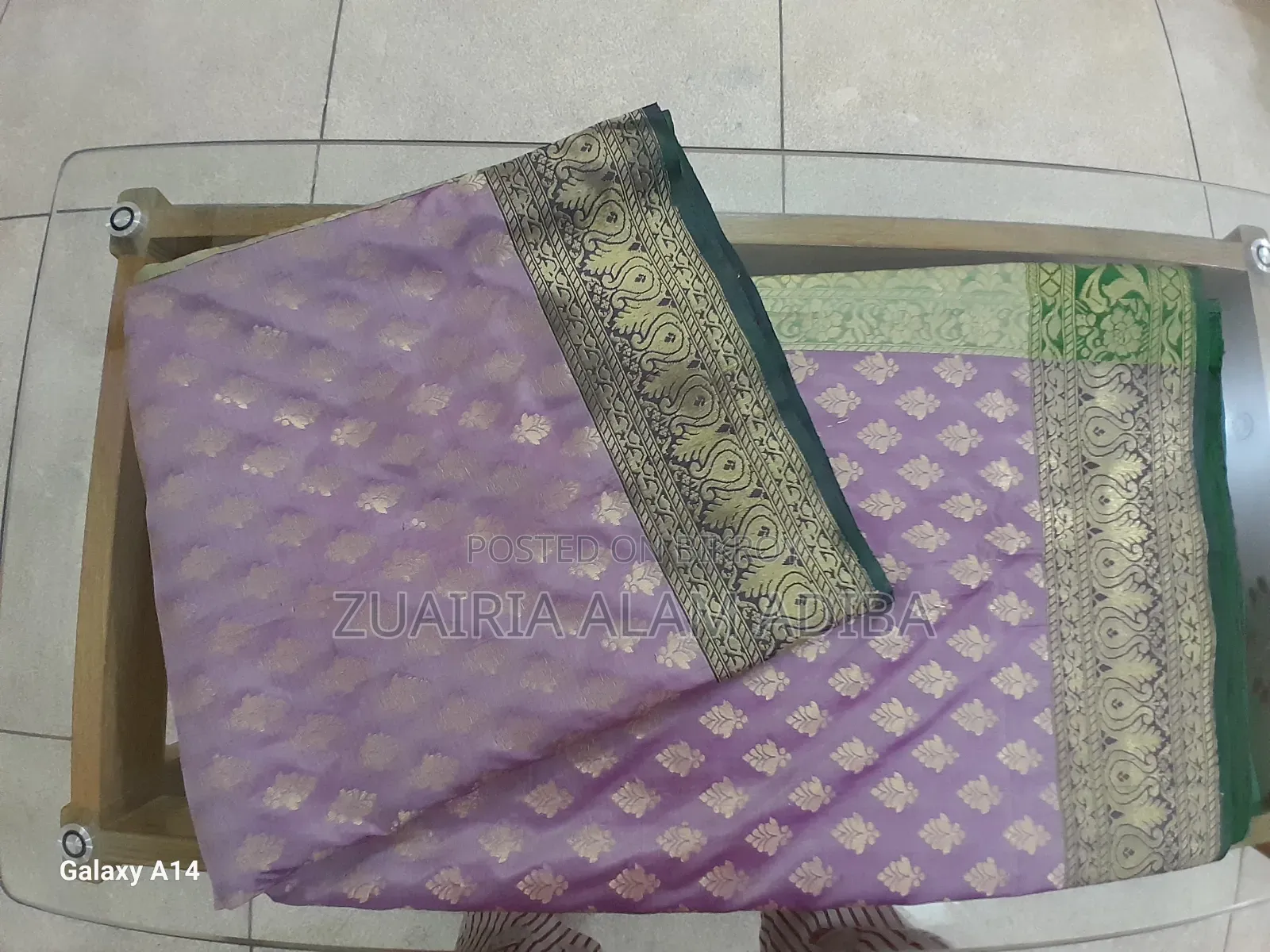 Sarees White-Handbloom, Sea Green-Tangail, Purple-, White-Yellowish