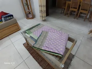 Sarees White-Handbloom, Sea Green-Tangail, Purple-, White-Yellowish