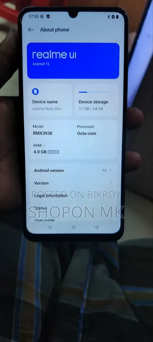 Realme Note 60x 64 GB