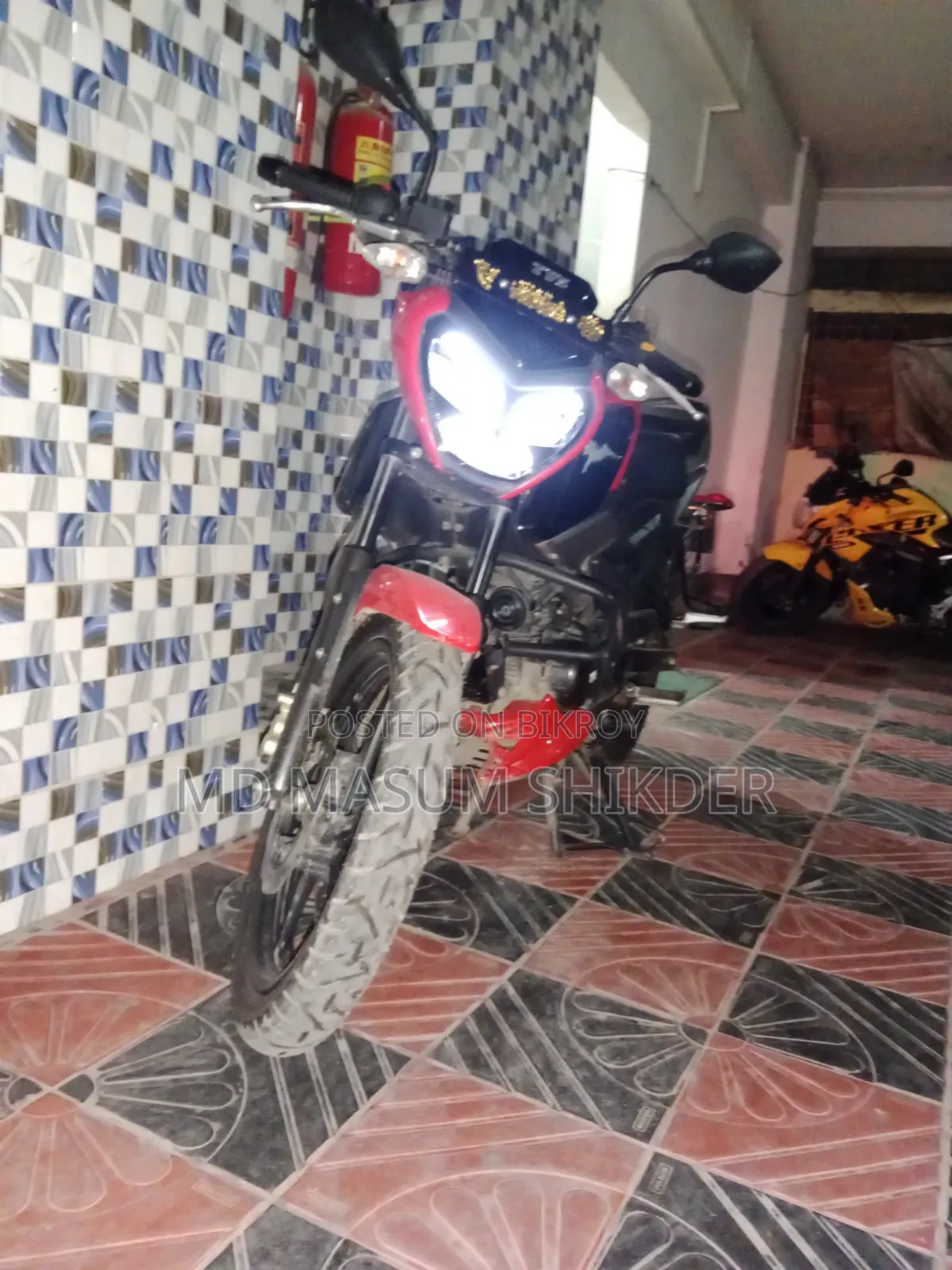 TVS Raider 125 2024 Red