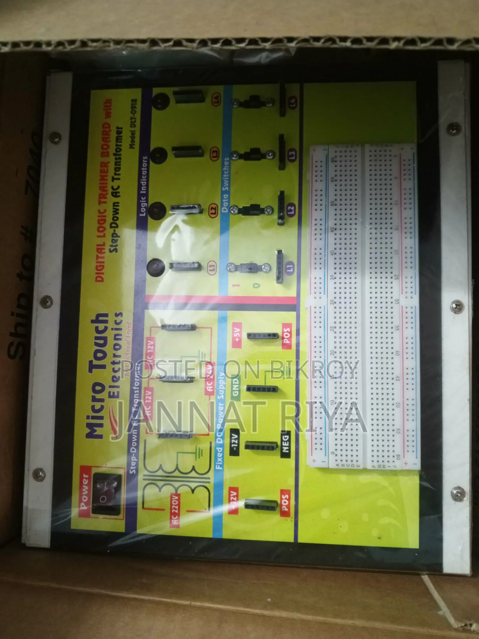Digital Logic Trainer Board, DT-LG18,
