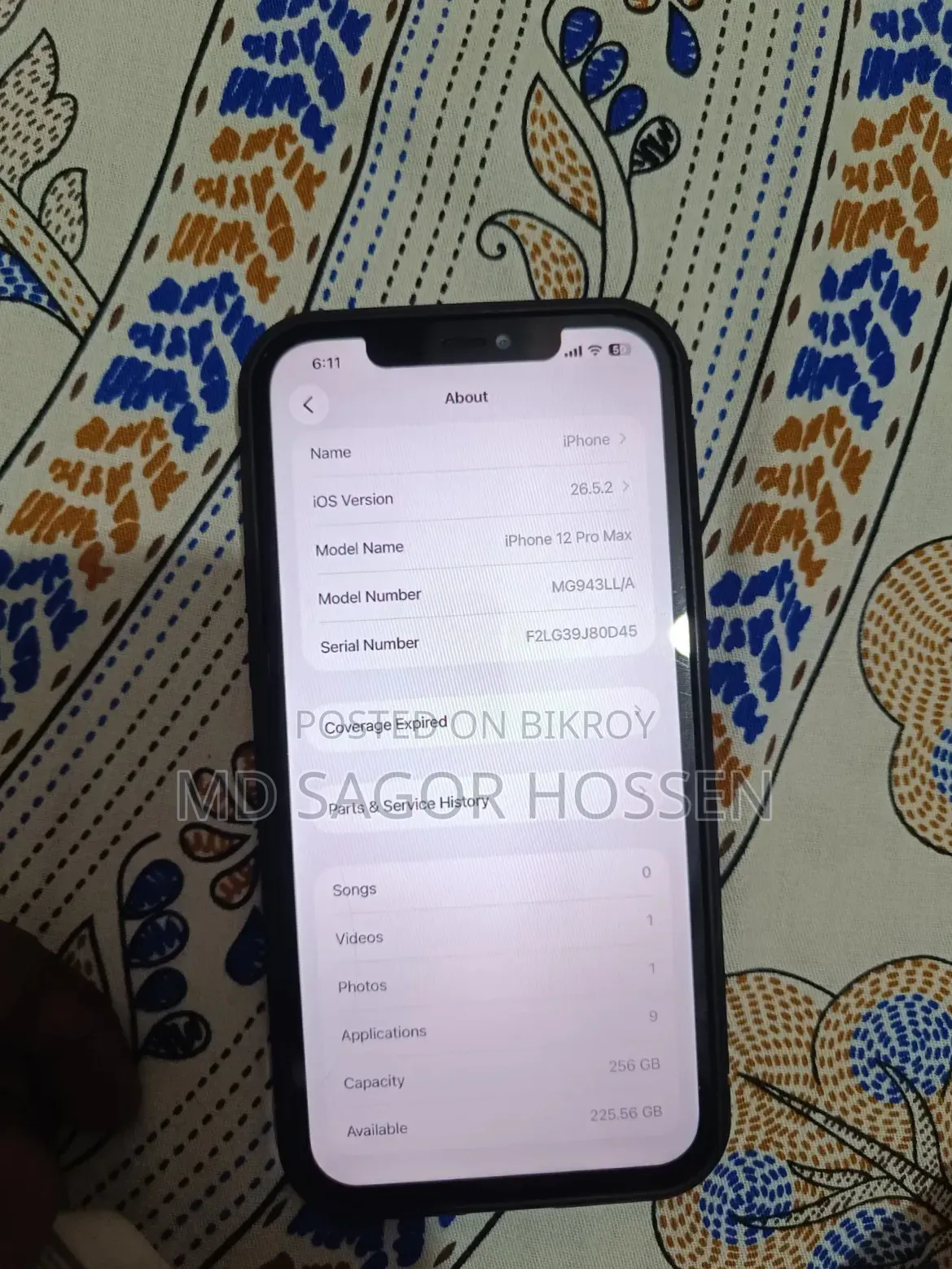 Apple iPhone 12 Pro Max 256 GB Blue