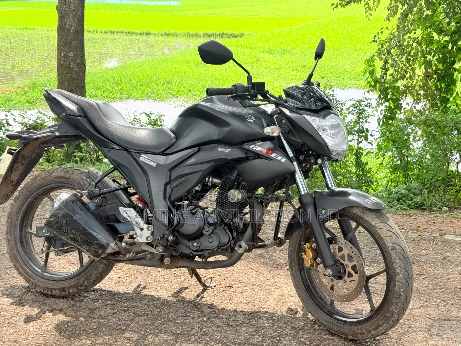 Suzuki Gixxer 2024 Black