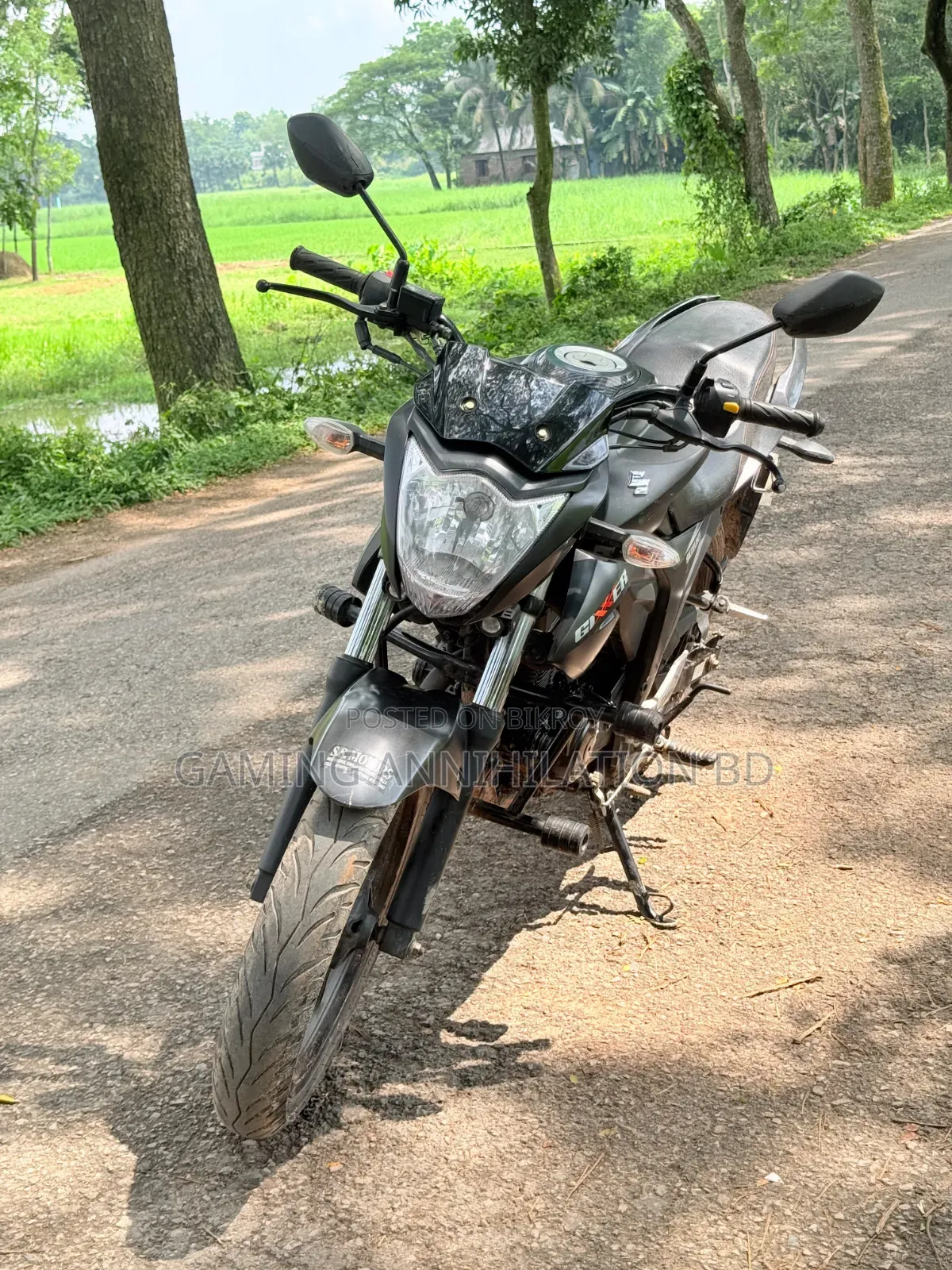 Suzuki Gixxer 2024 Black