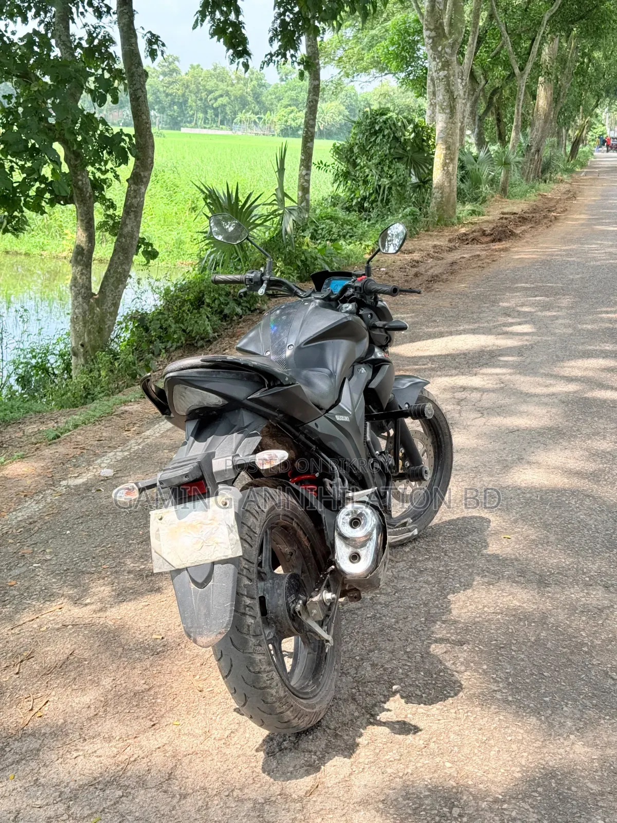 Suzuki Gixxer 2024 Black