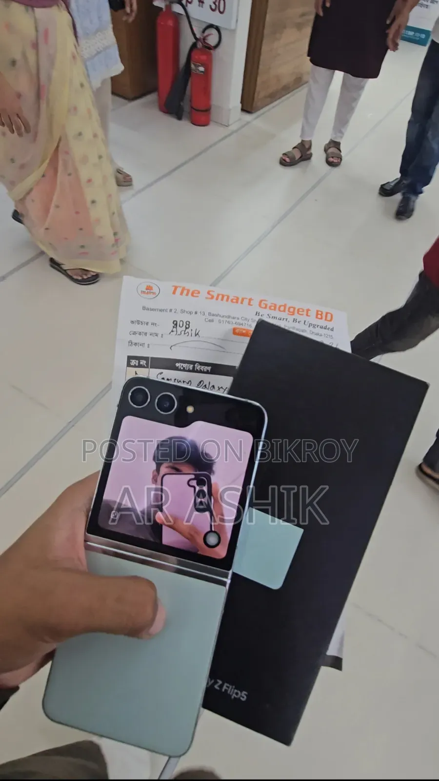 Samsung Galaxy Z Flip 5 256 GB White