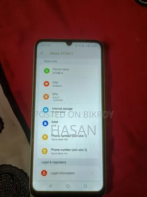 সিমফনি ATOM 5 ৬৪ জিবি গ্রে