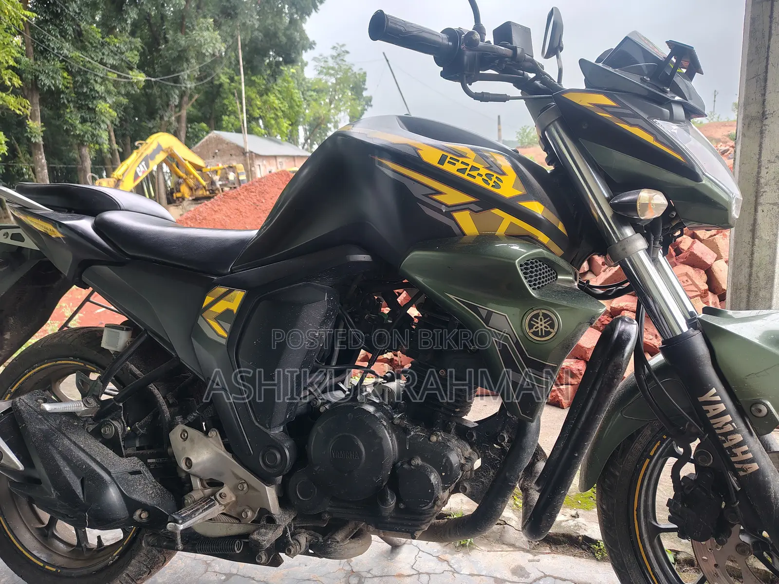 Yamaha FZS V2 2018 Green
