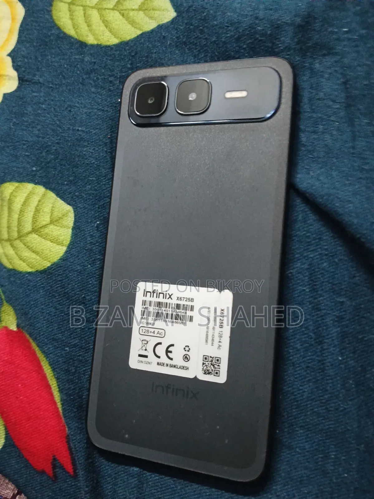 New Infinix Smart 10 Plus 128 GB Black