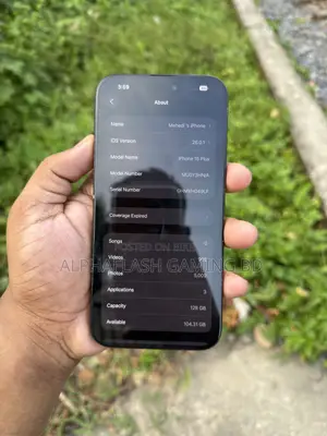 Apple iPhone 15 Plus 128 GB Black
