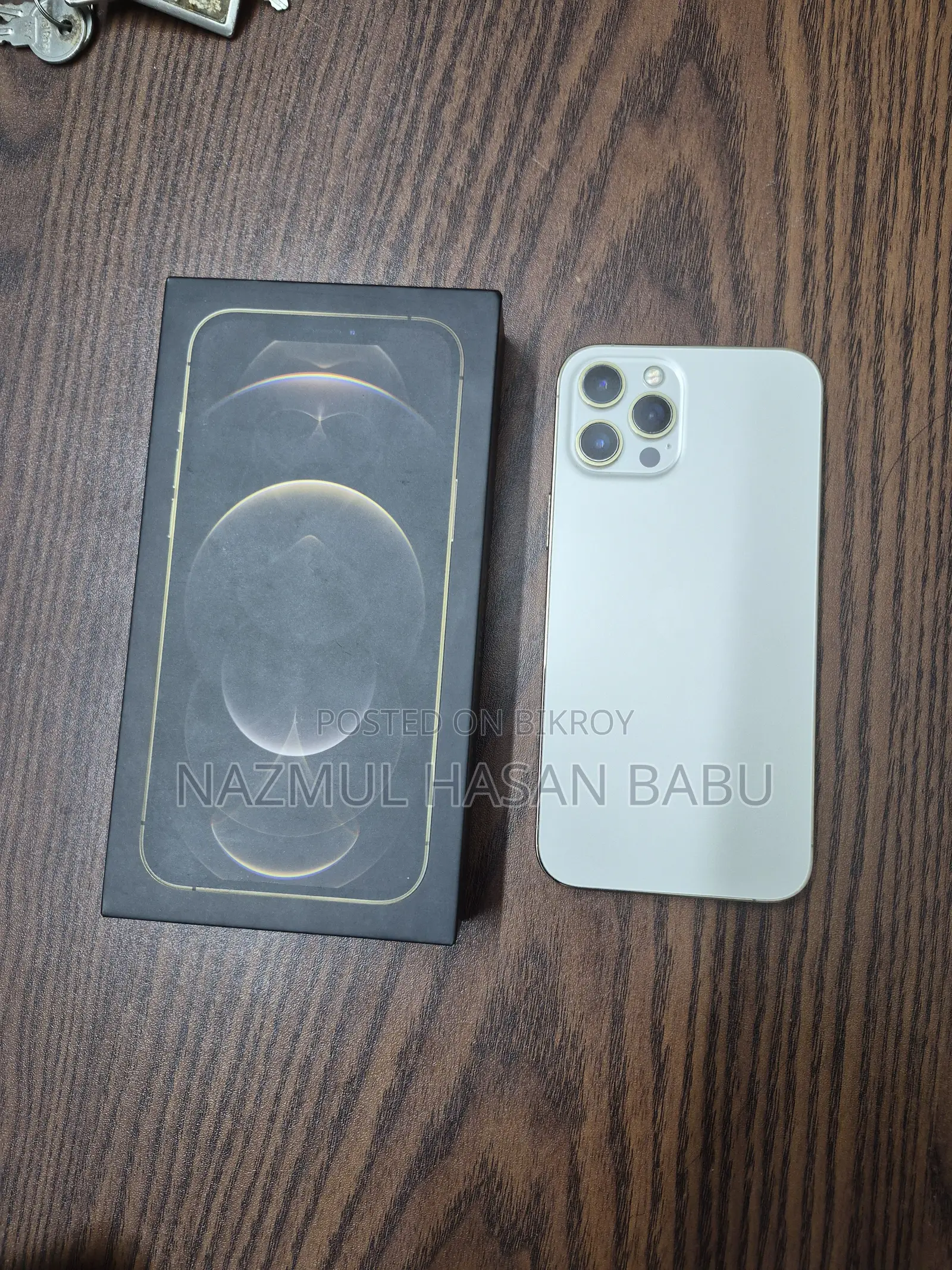 অ্যাপল আইফোন ১২ প্রো ম্যাক্স ১২৮ জিবি গোল্ড
