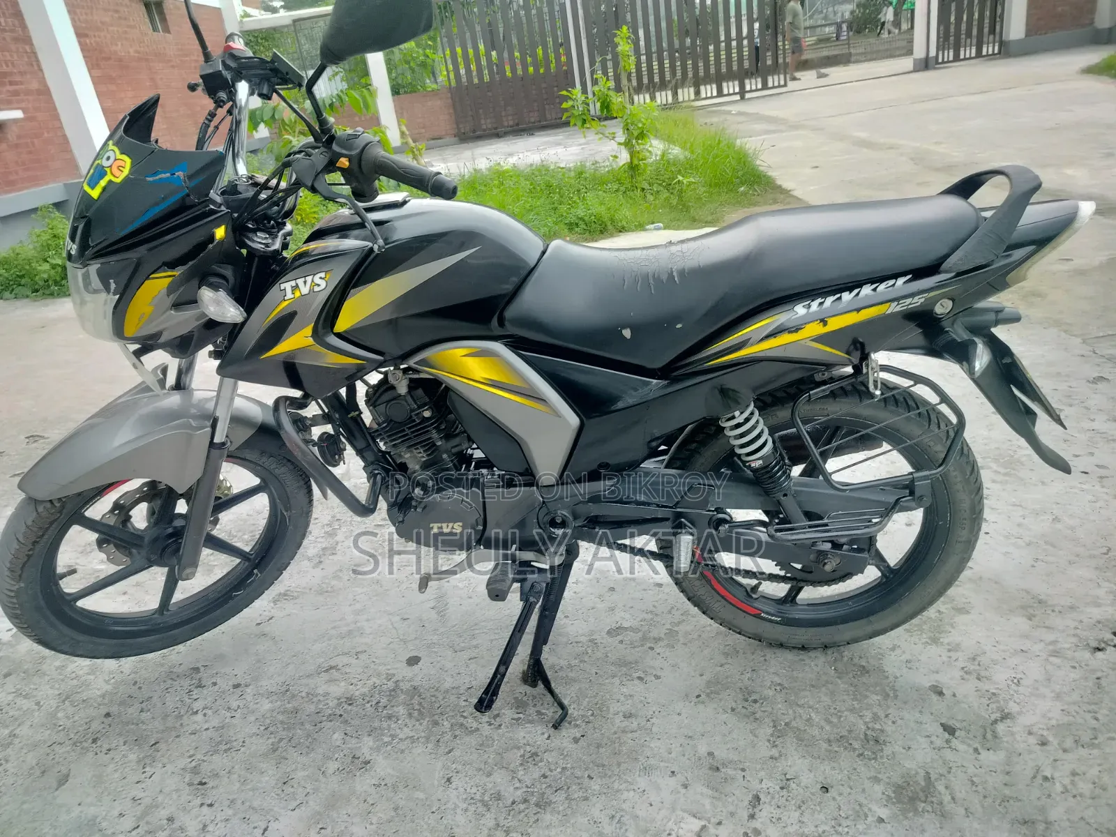 TVS Stryker 125 2022 Black