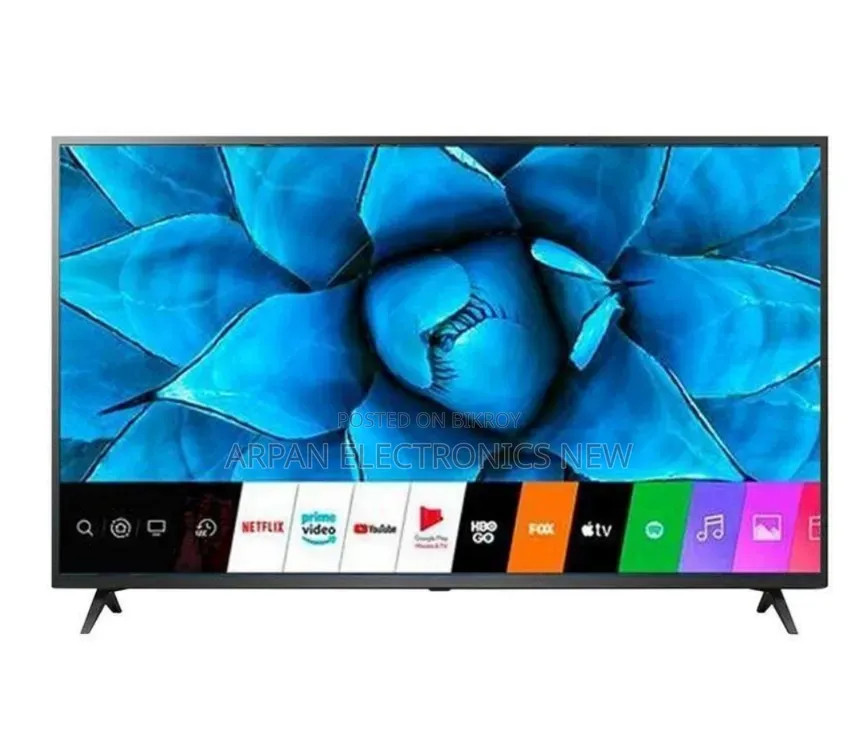 5 Years Guaranty Voice Control TV Smart 43'' Inch Color: Black