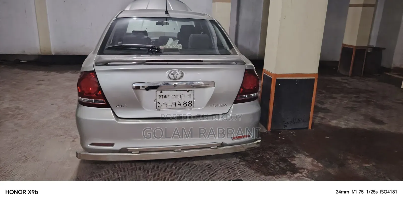 Toyota Allion 2002 Silver