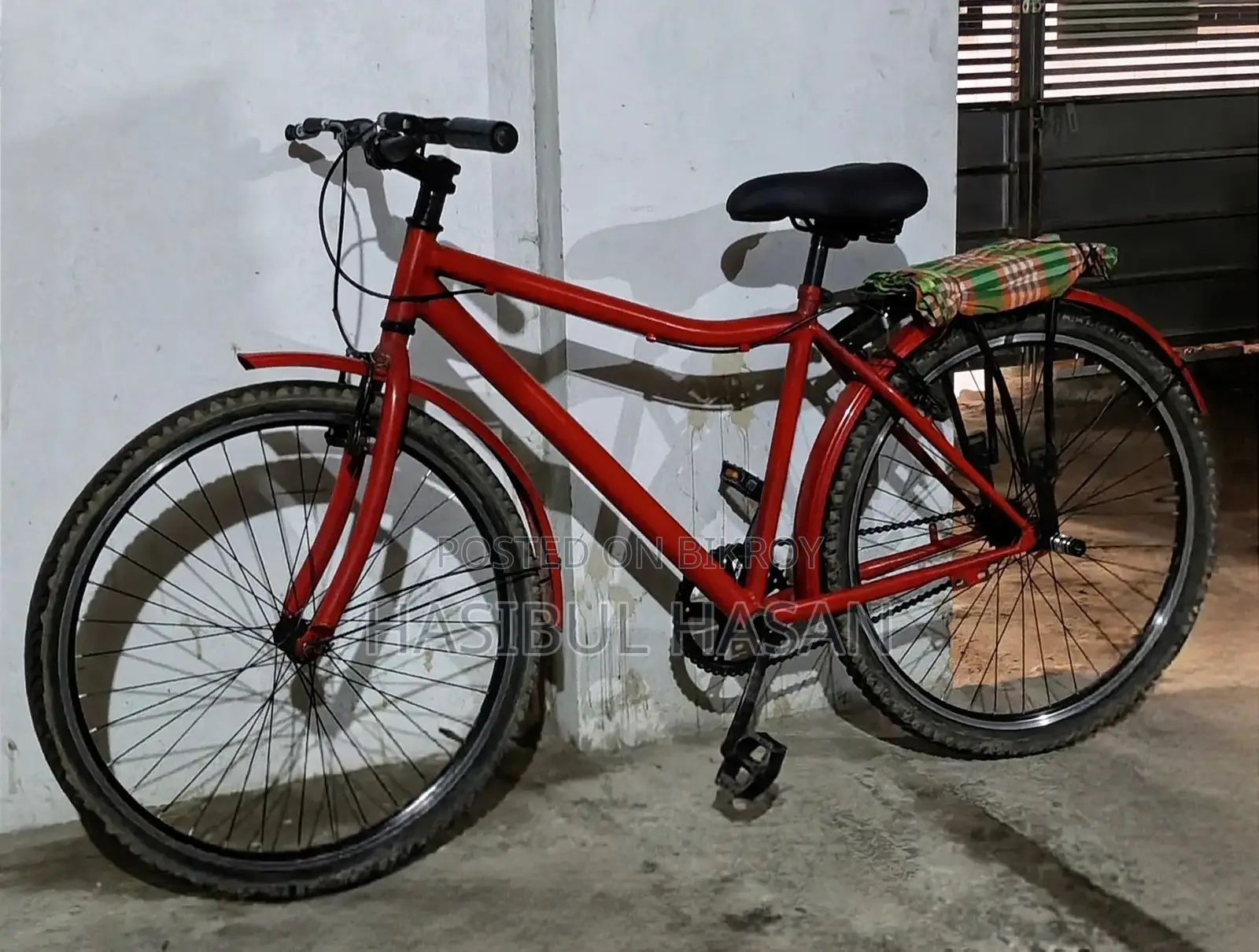 Micycle Steel 1-SPD 26" MJB-07 Gents Red (PC) Bicycle