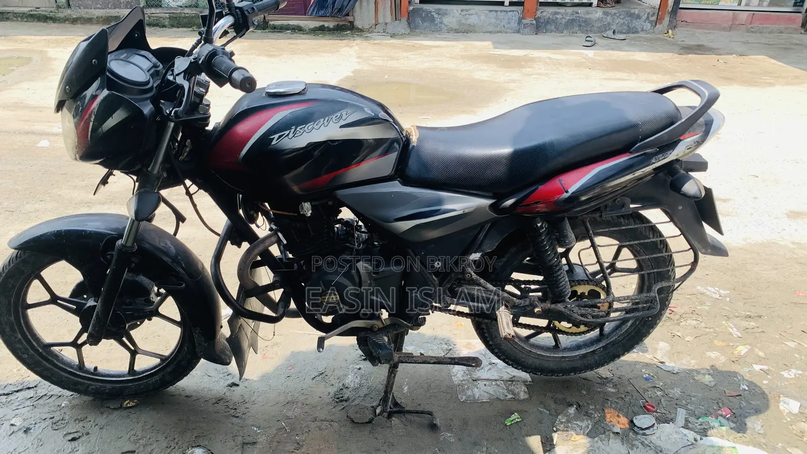 Bajaj Discover 125 2019 Black