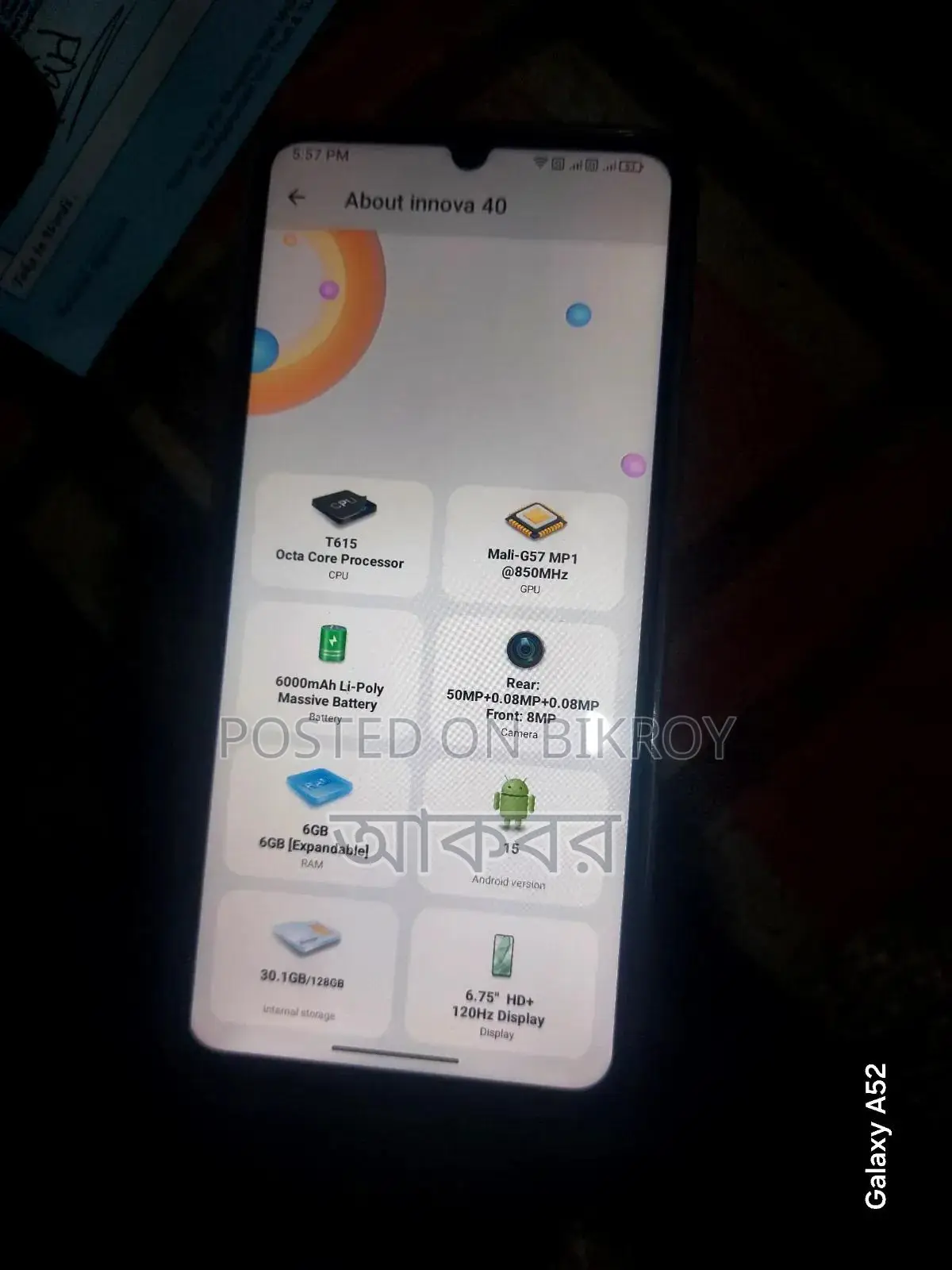 Symphony Innova 40 128 GB Blue