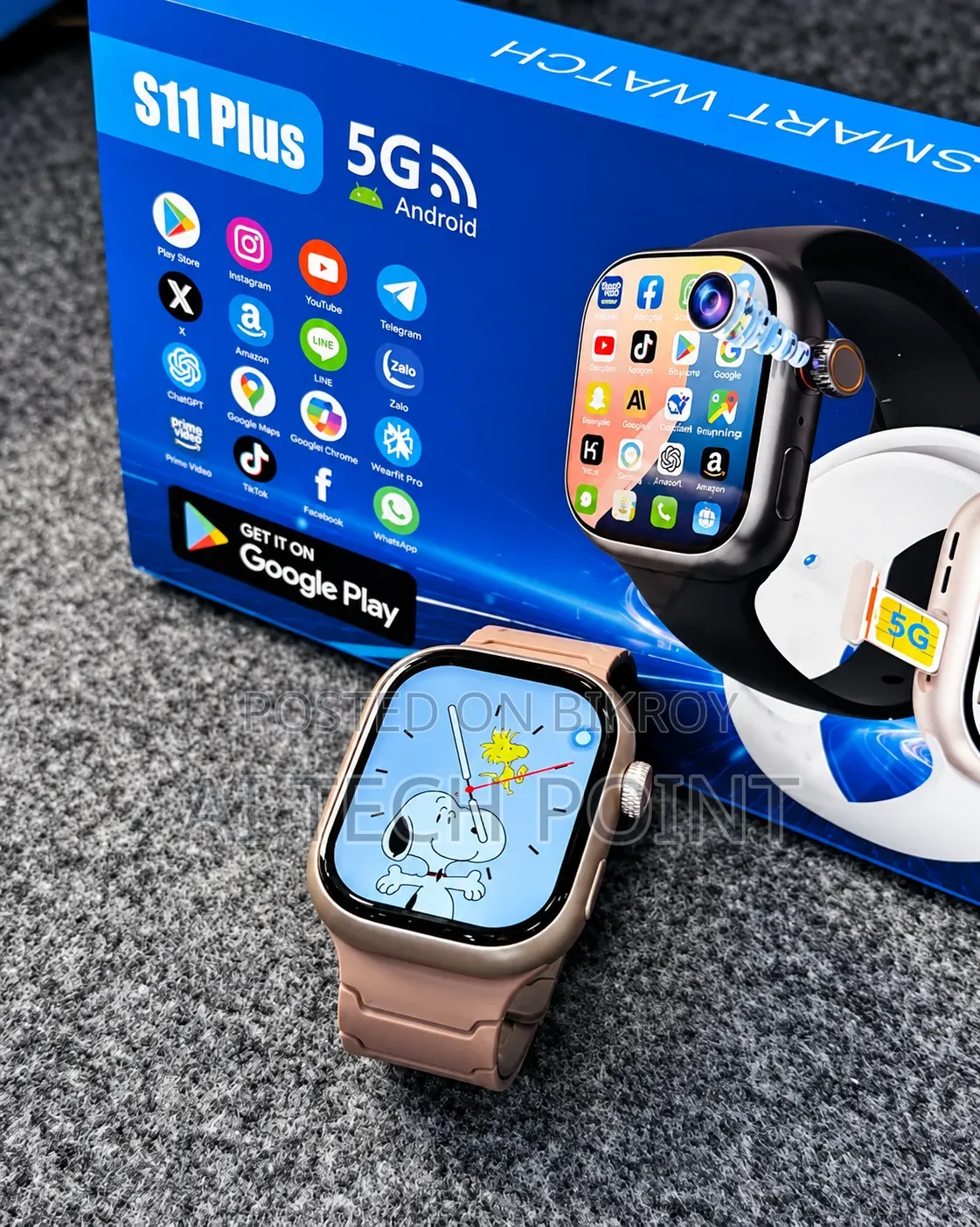 S11 Plus 5G Android Smart Watch