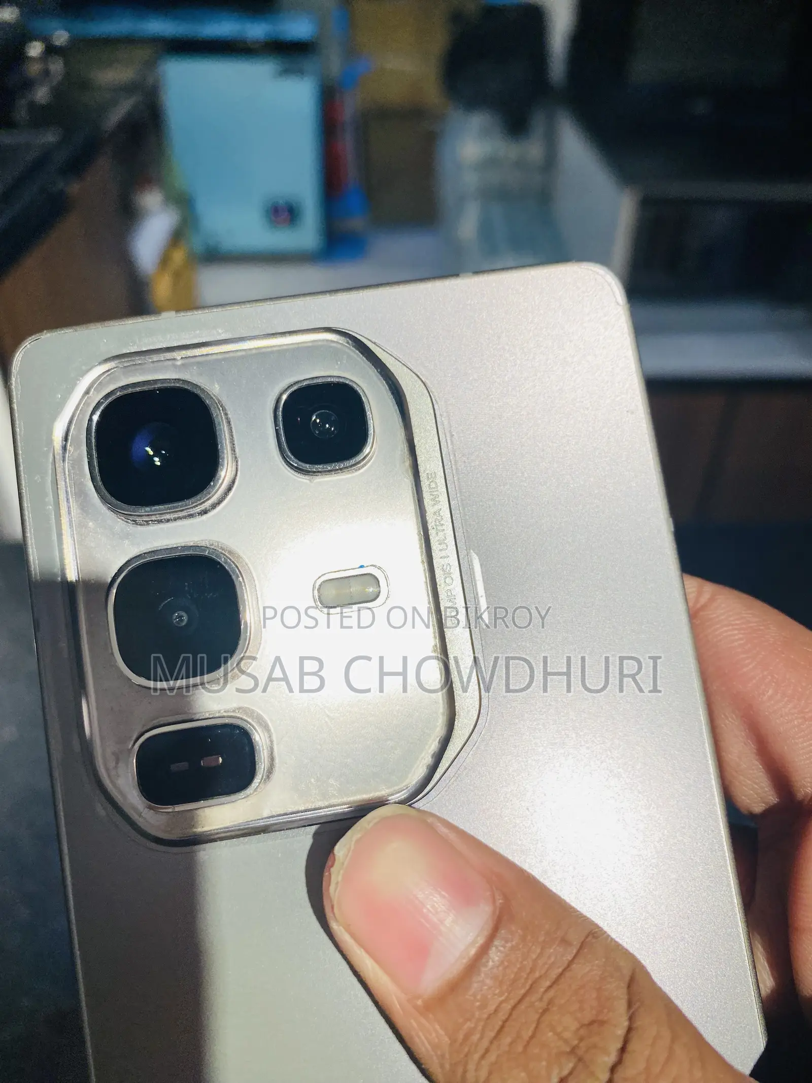 ইনফিনিক্স নোট ৫০ প্রো ২৫৬ জিবি সিলভার