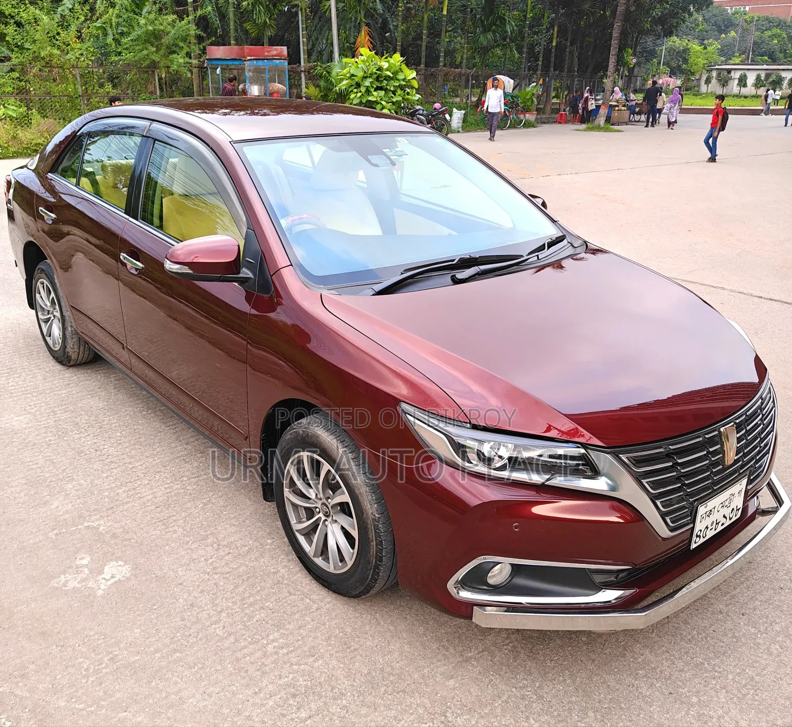 Toyota Premio 2017 Maroon