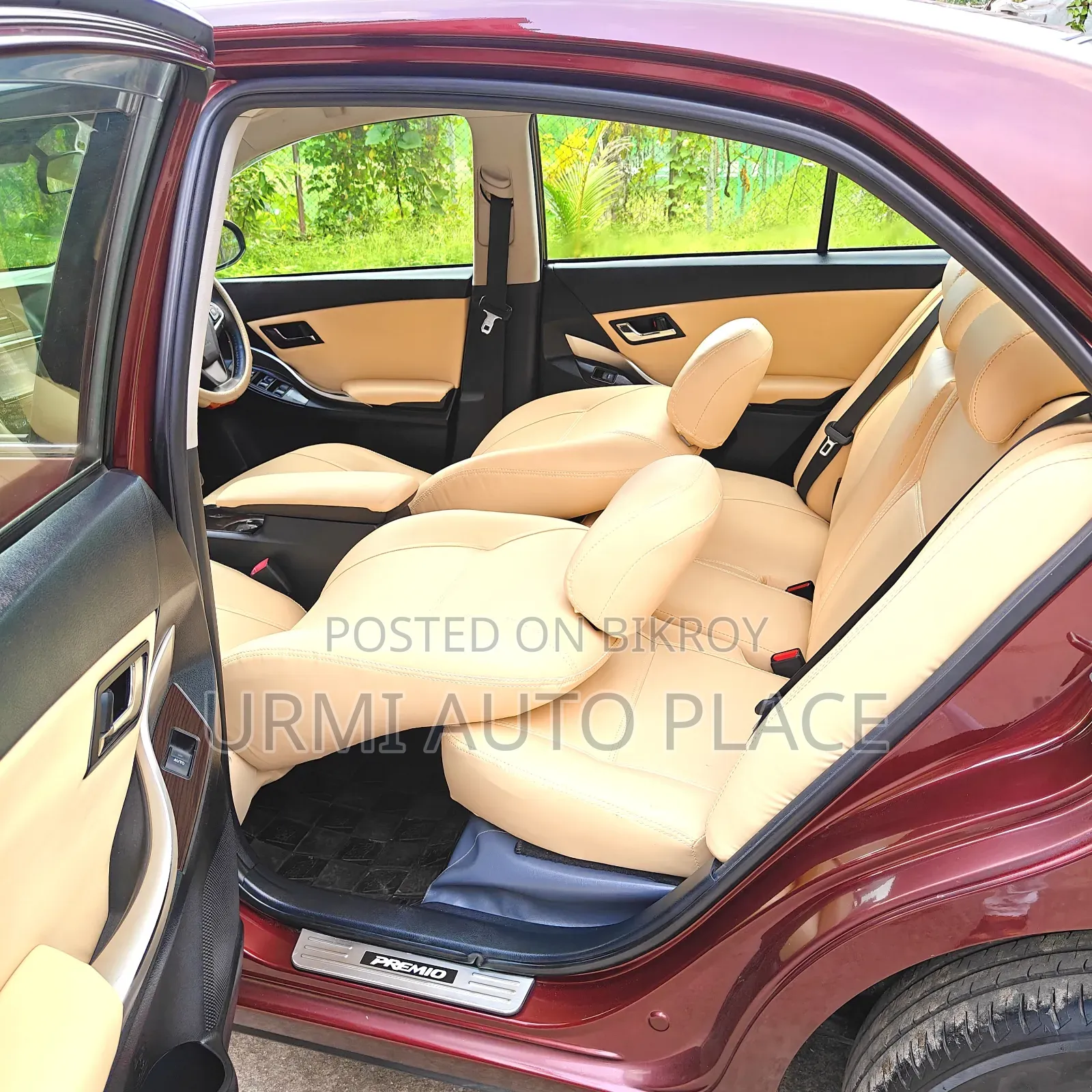 Toyota Premio 2017 Maroon