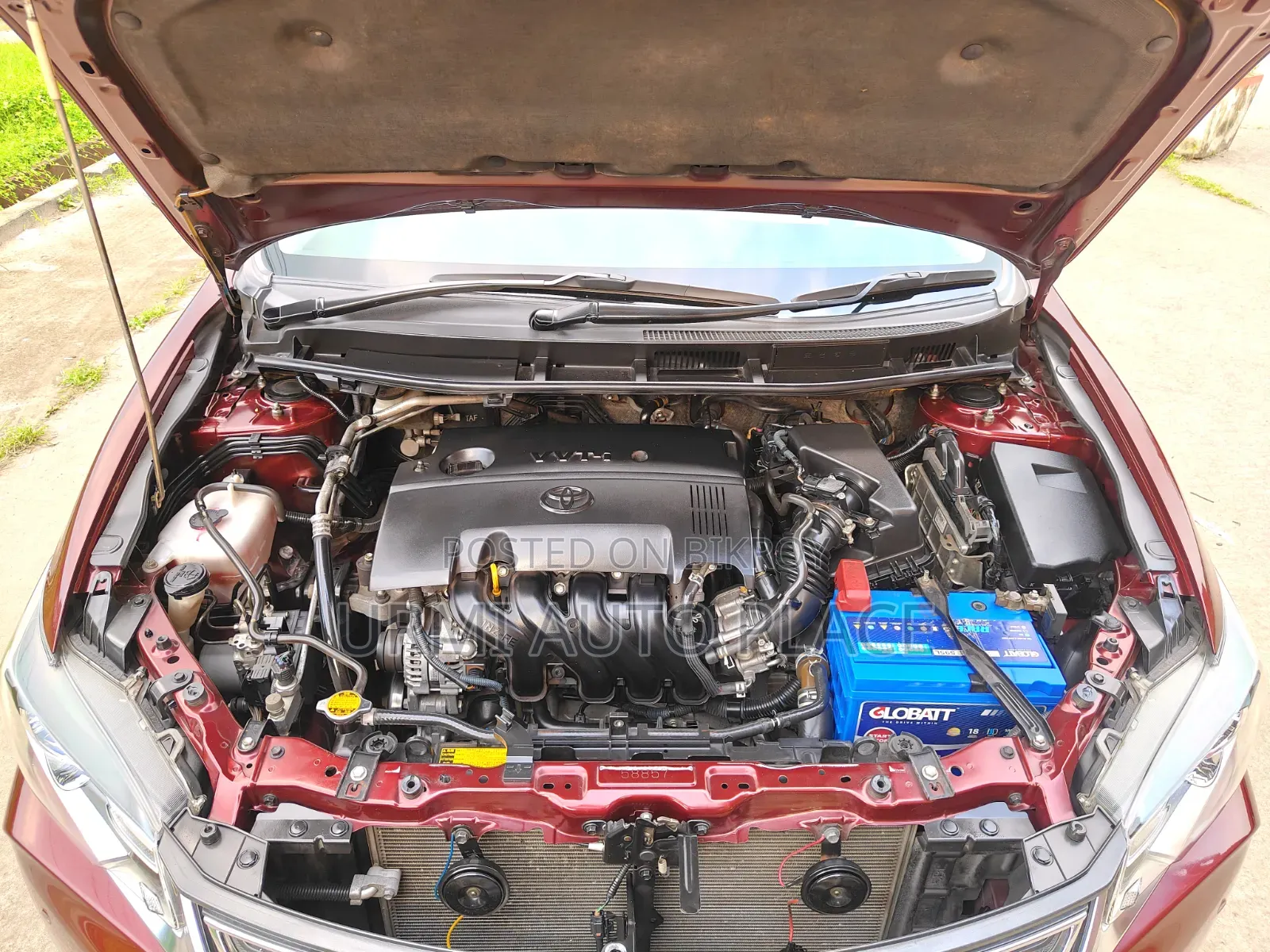Toyota Premio 2017 Maroon
