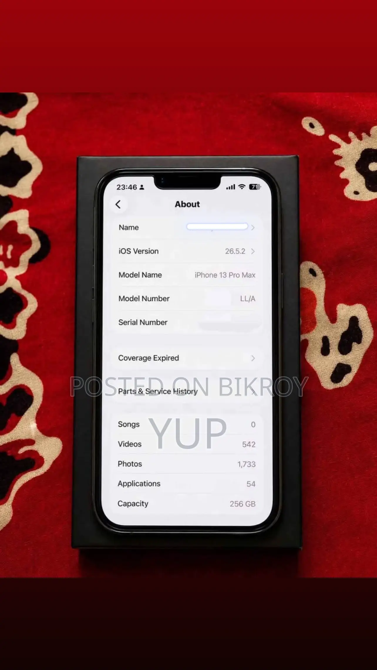Apple iPhone 13 Pro Max 256 GB Graphite