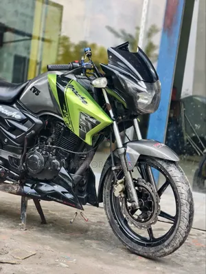 টিভিএস আপাচি আরটিআর ১৬০ টুভি ২০১৫ গ্রে