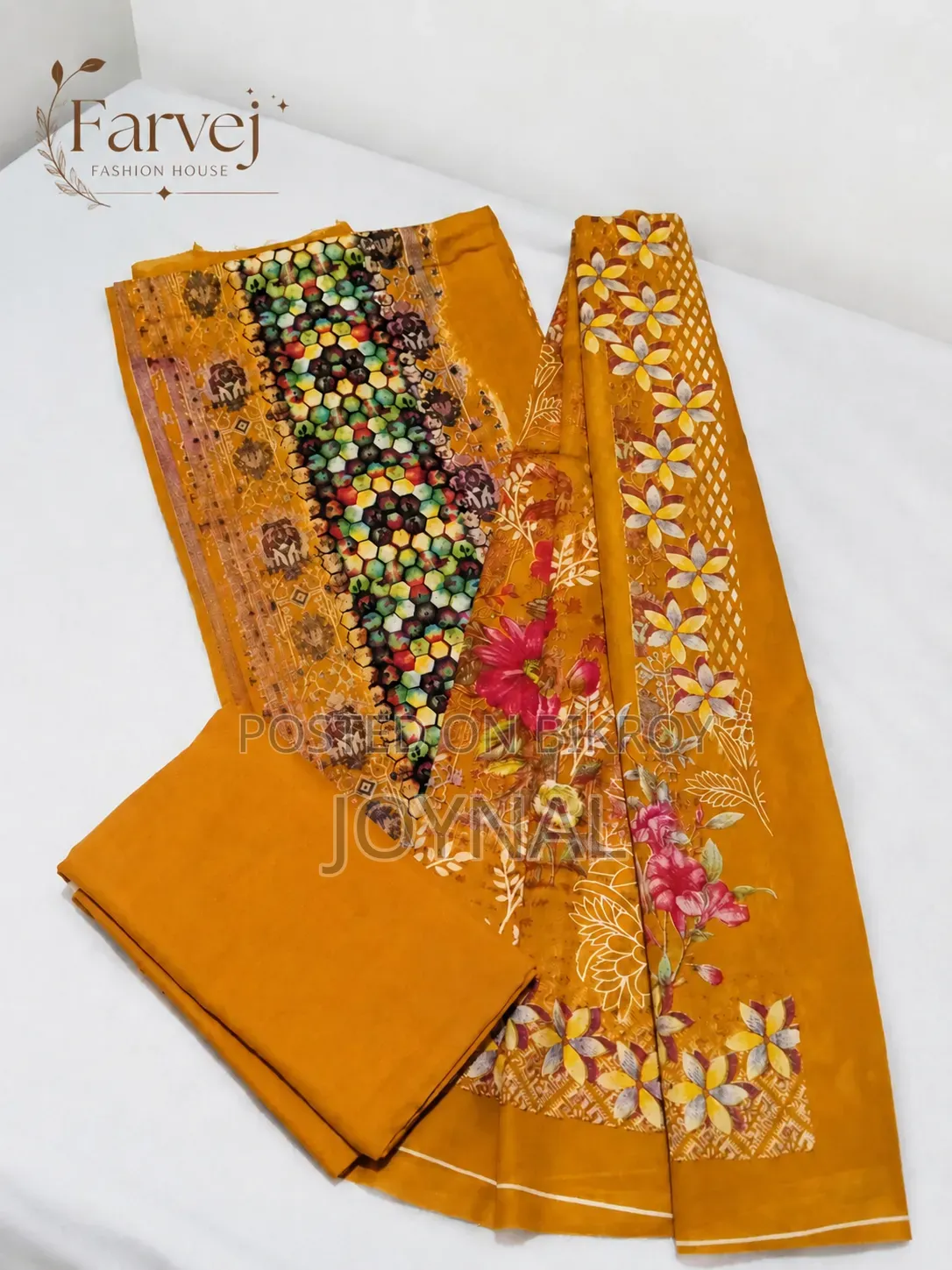 Get comfortable cotton three-piece sets from us
