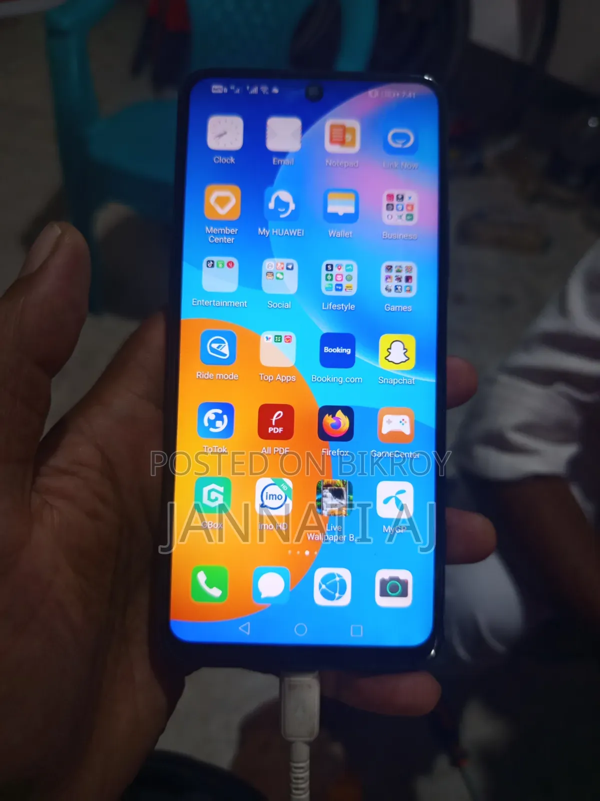 Huawei Y7a 128 GB Blue