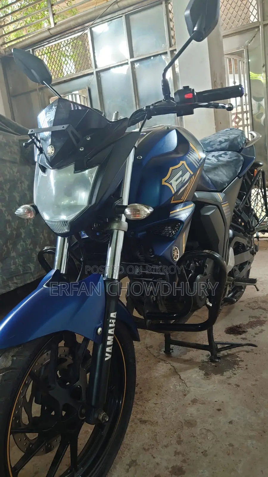 Yamaha FZS V2 ২০২৩ নীল