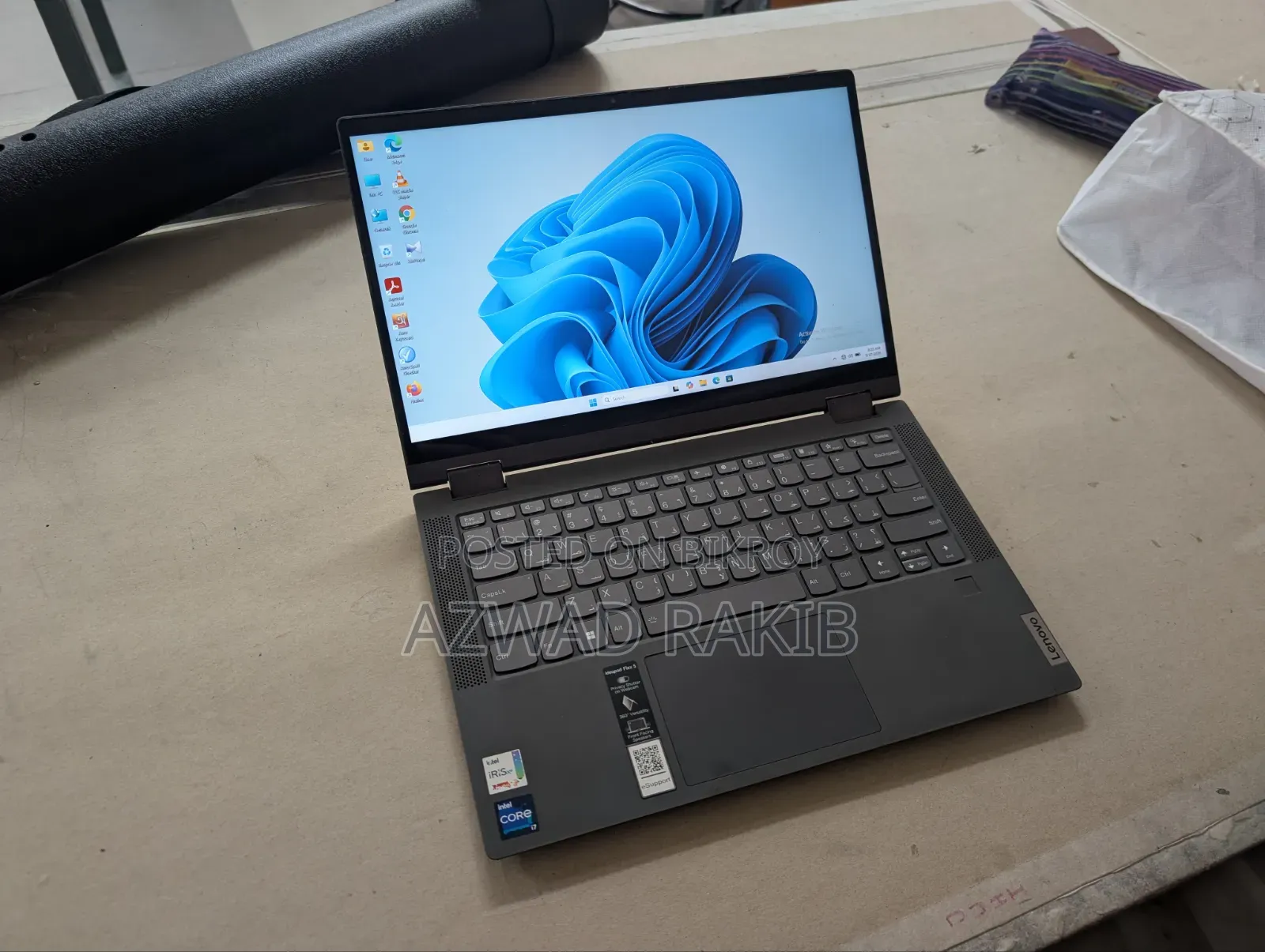 Laptop Lenovo Flex 5 16GB Intel Core i7 SSD 512GB
