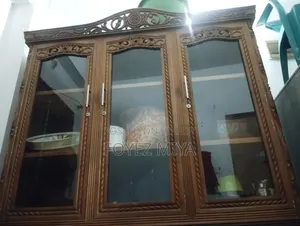 A showcase will be sold, made of original teak wood, still looks like new