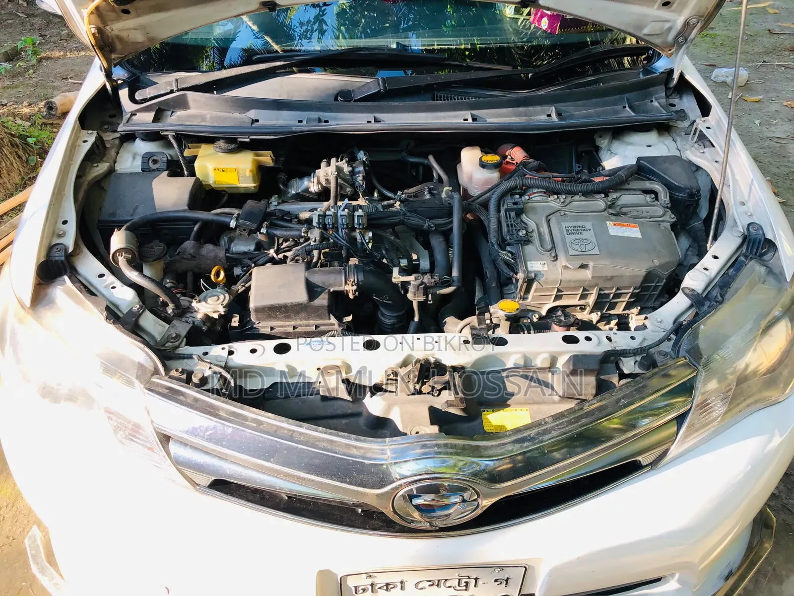 Toyota Axio 1.5 Hybrid G 2WD 2013 White