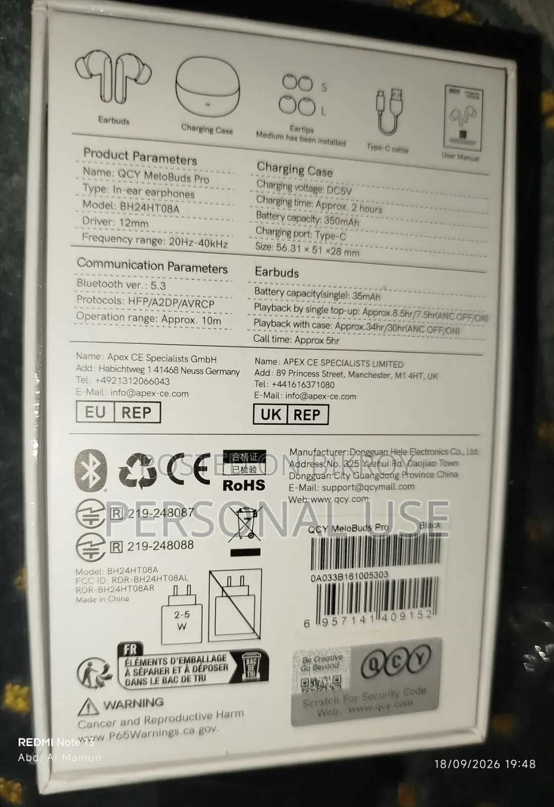 QCY MeloBuds Pro
