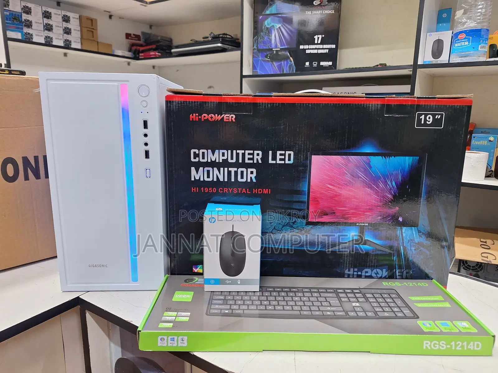 Desktop Computer HP 4GB Intel Core i5 HDD 1TB