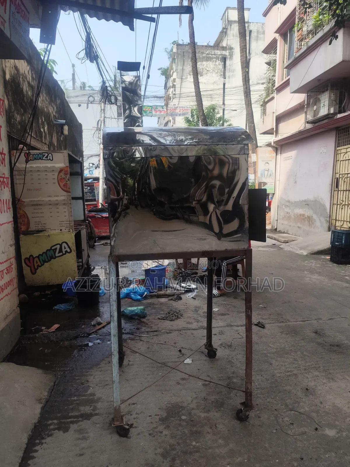দোকান, পিজ্জা ওভেন এলপিজি করা, পিজ্জার দোকানের যাবতীয় মালামাল।
