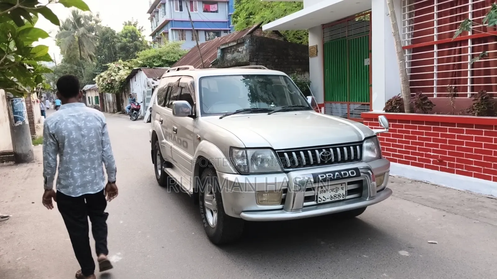 Toyota Land Cruiser Prado 2001 Silver