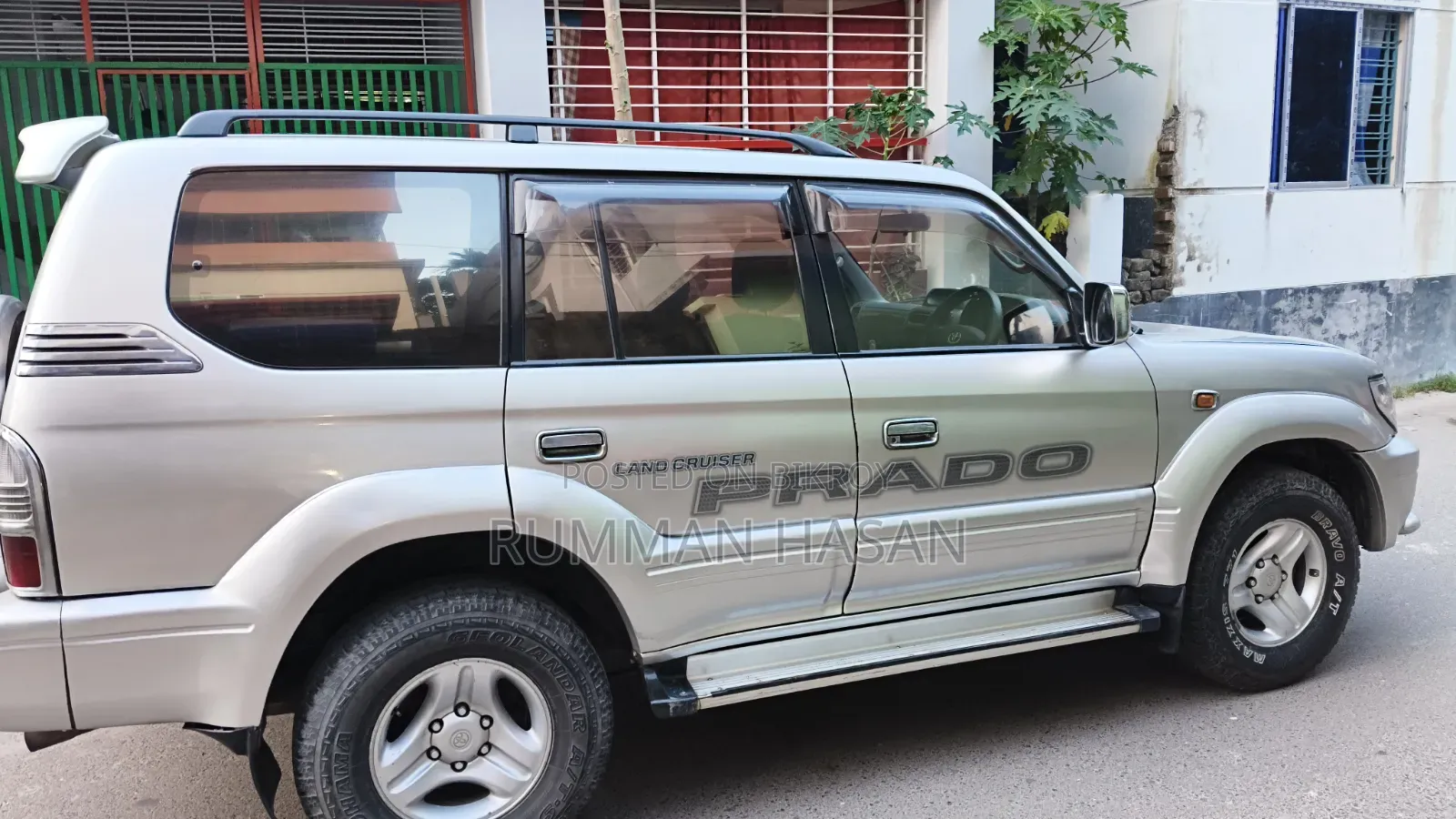 Toyota Land Cruiser Prado 2001 Silver