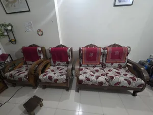 Teak Wood Sofa Set