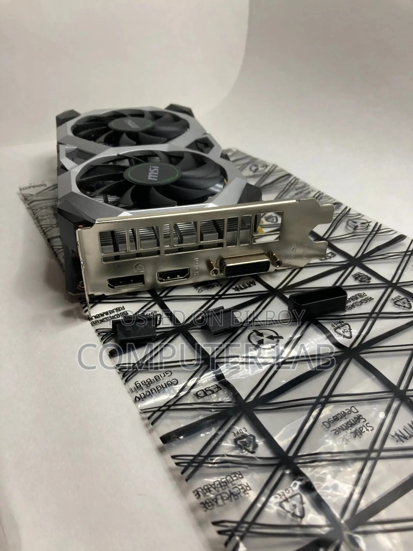 MSI GeForce GTX-1650 4GB DDR6 Gaming OC Edition & Warranty