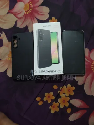 স্যামসাং গ্যালাক্সি এ৫৬ ১২৮ জিবি কালো