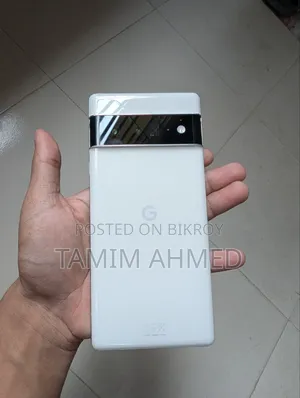গুগল পিক্সেল ৬ প্রো ১২৮ জিবি হোয়াইট
