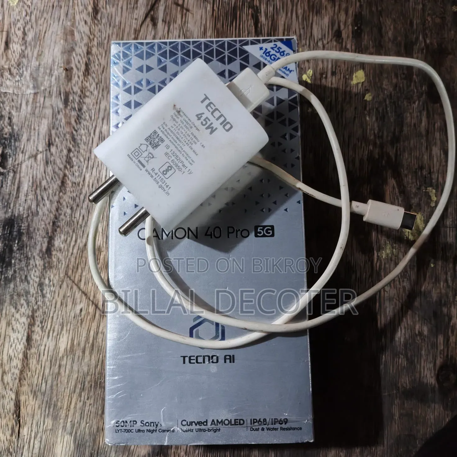 Tecno Camon 40 Pro 5G 256 GB Black