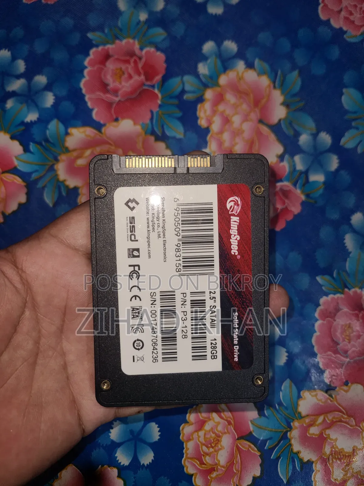 128 GB SSD 2.5 Fullfresh Condition..