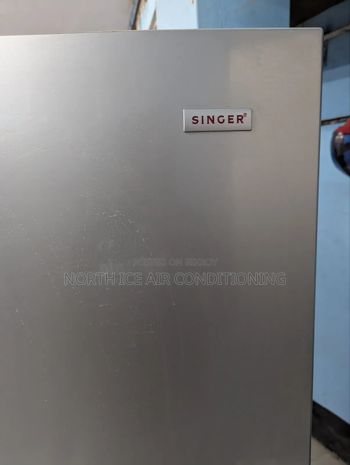 Singer Silver Colour Non Frost Fridge 238 Ltr.