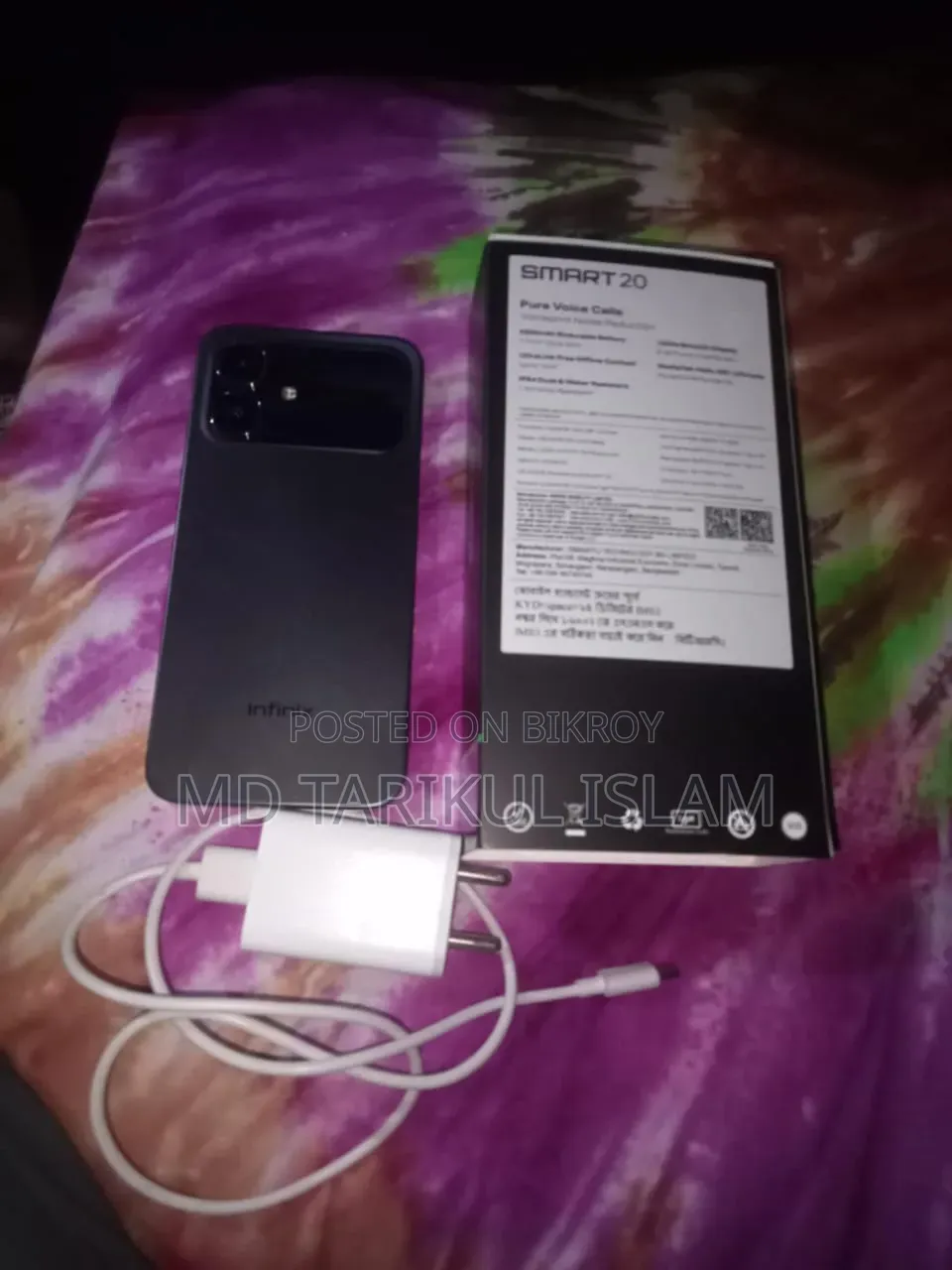 Infinix Smart 20 64 GB Black
