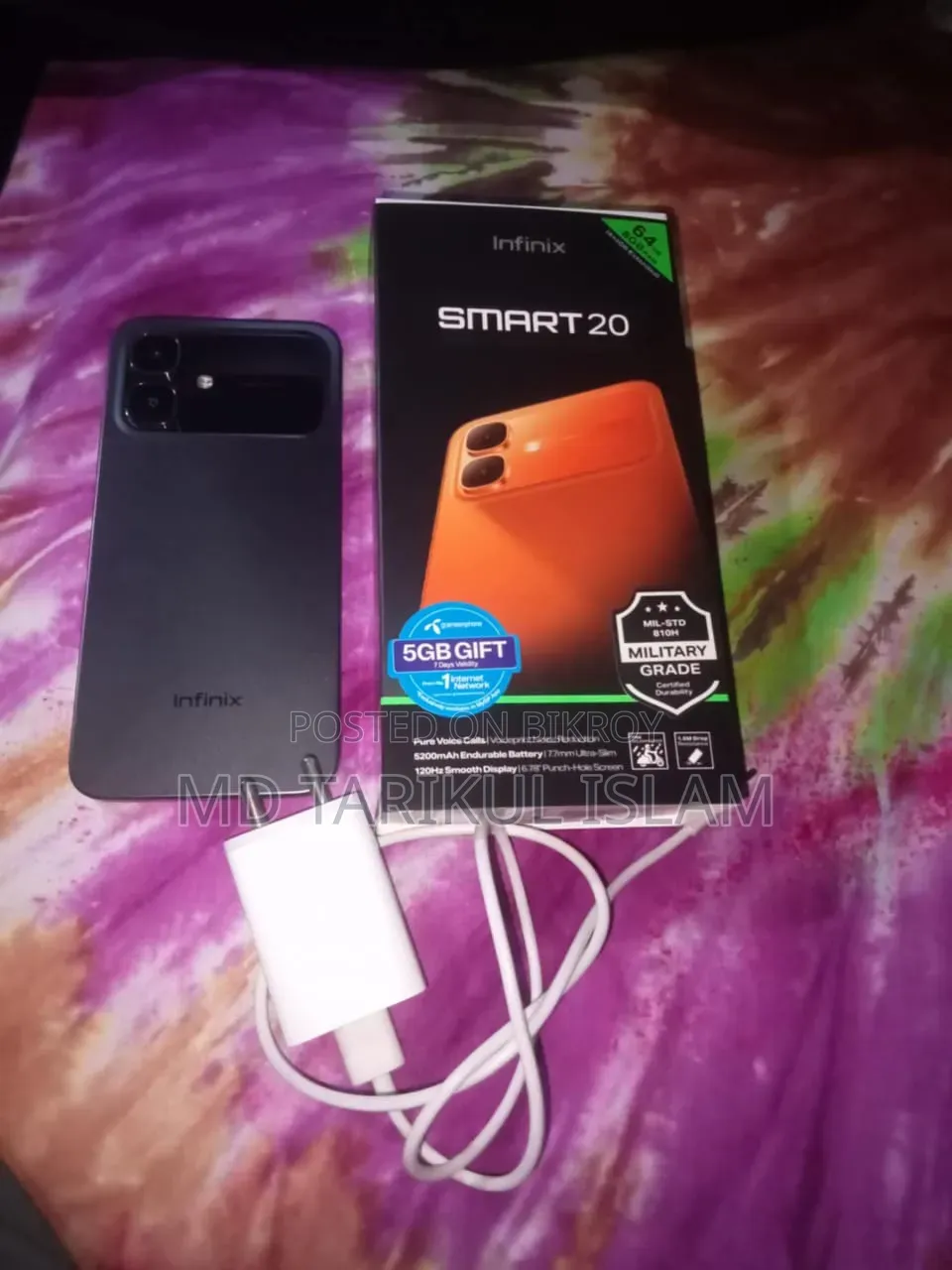 Infinix Smart 20 64 GB Black