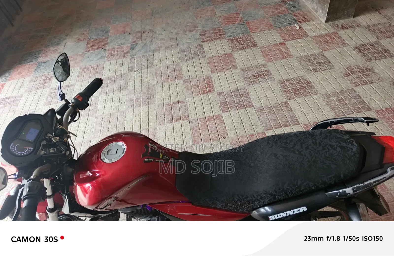 Runner Turbo 125 2017 Red