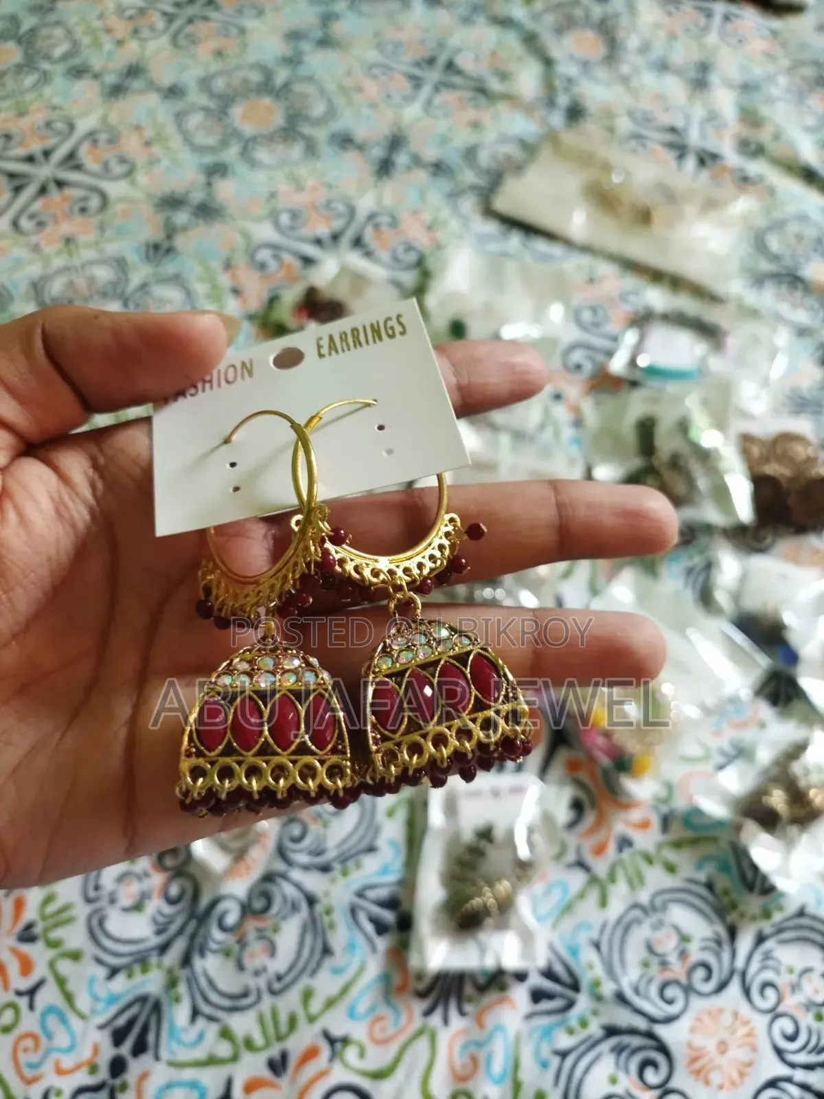 Earrings / Crab Band